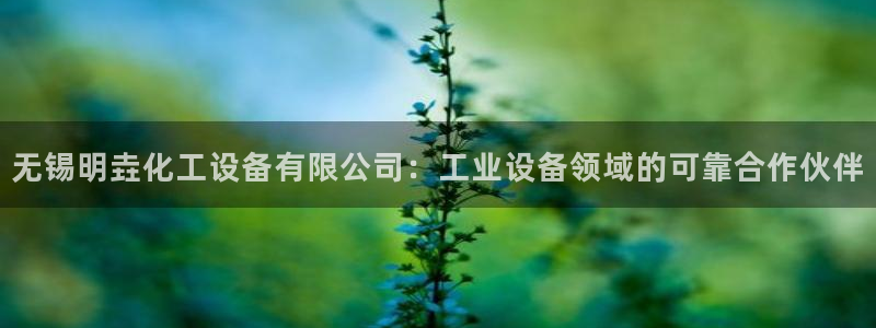 新航娱乐公司旗下艺人：无锡明垚化工设备有限公司：工